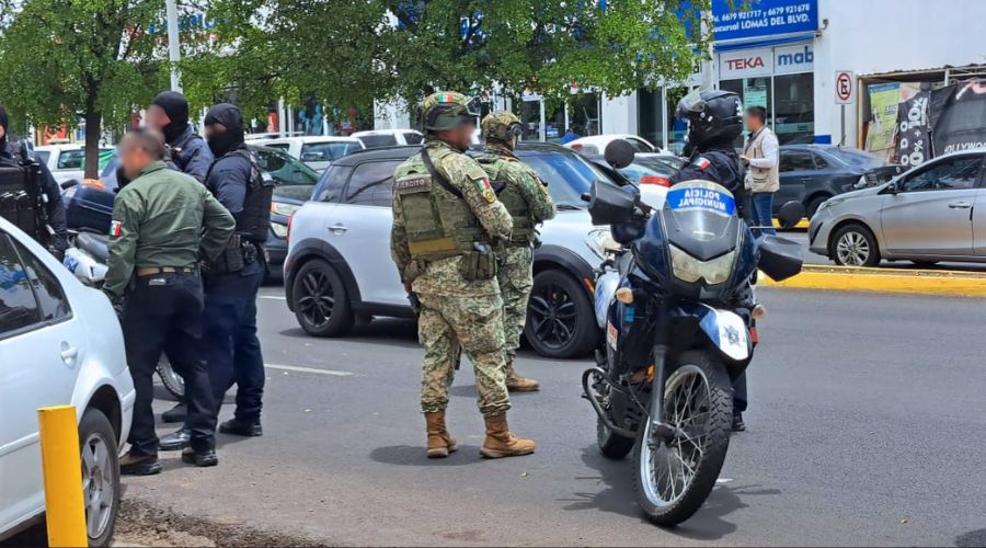 Militares en atentado a balazos en Culiacán