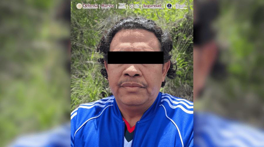 Detienen a Alfredo “N”, alias “Sierra 2”.
