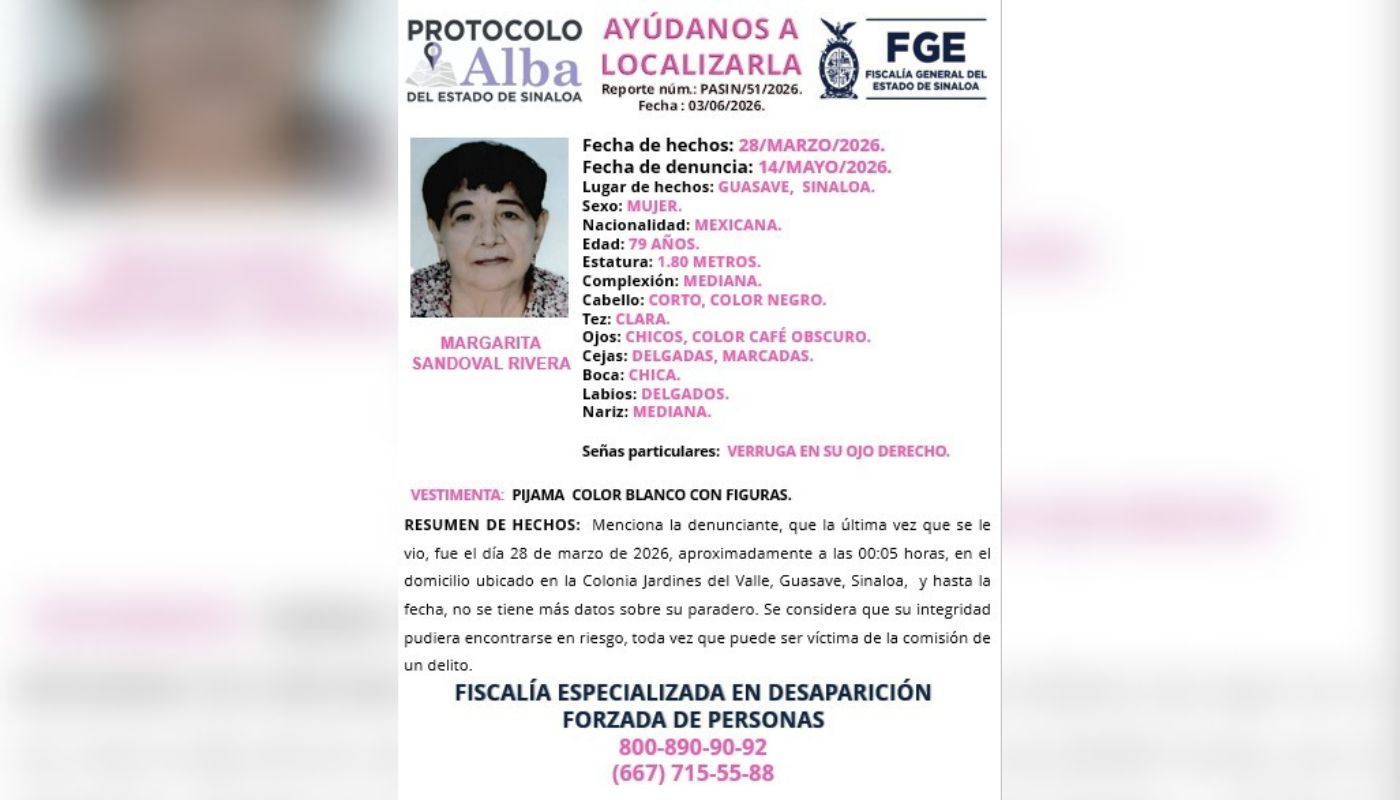 Ficha de búsqueda con fotografía y texto