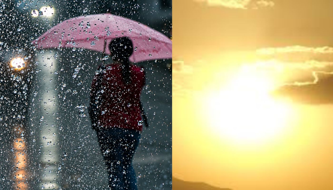lluvia y sol
