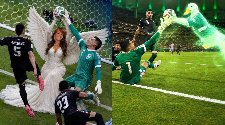 Memes de la atajada de Tala Rangel en el México vs Corea del Sur.