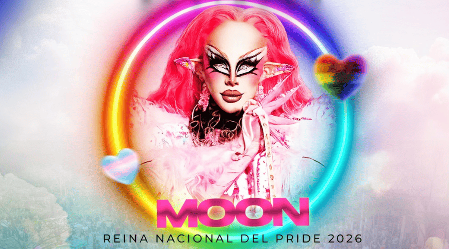 Moon de La Más Draga será coronada como la Reina Nacional del Pride Culiacán 2026.