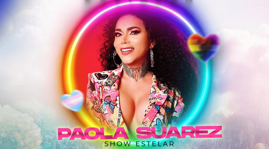 Paola Suárez invitada especial en el Pride Culiacán.