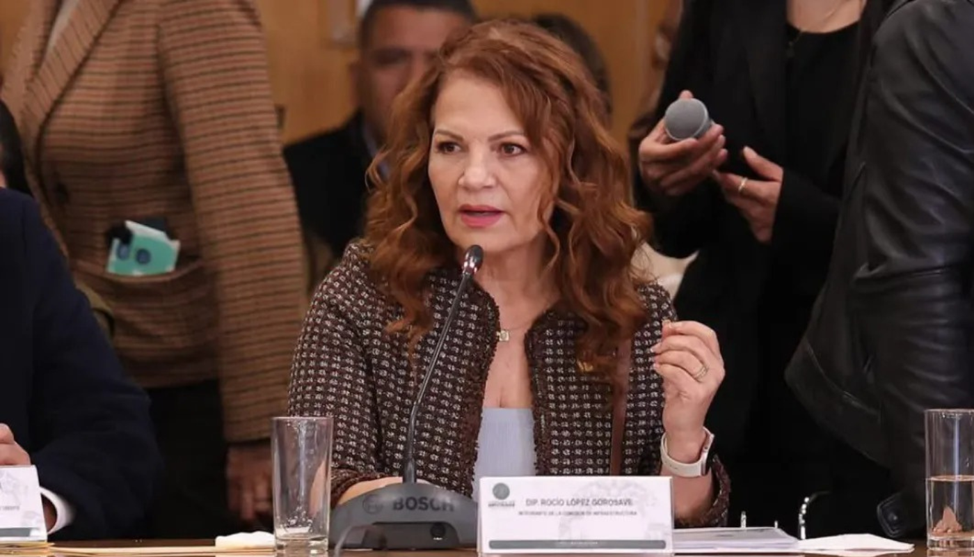 La legisladora Rocio López