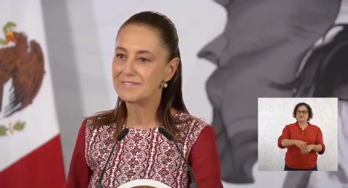 La presidenta de México, Claudia Sheinbaum