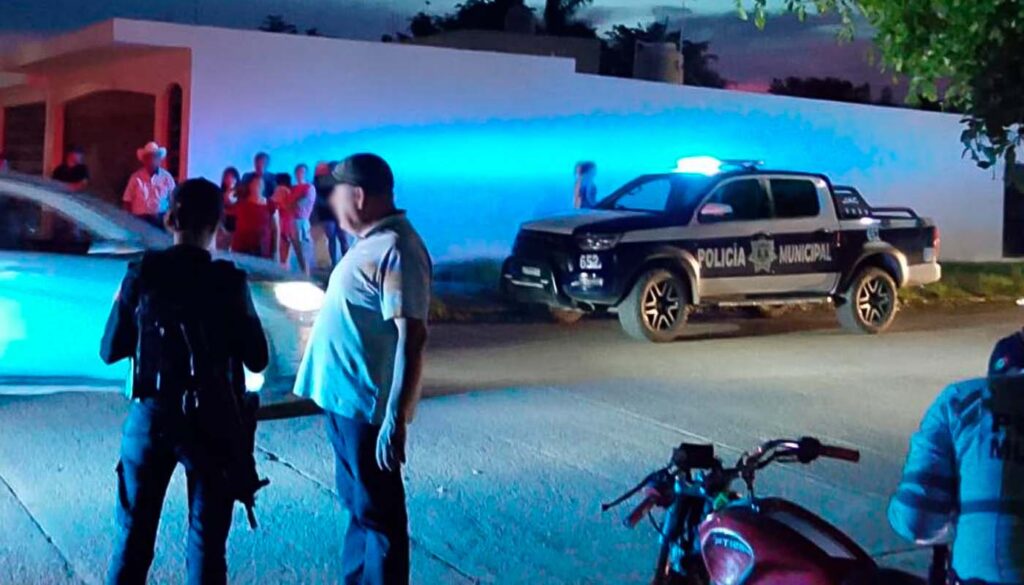 Elementos de seguridad atienden a lesionado en Guasave