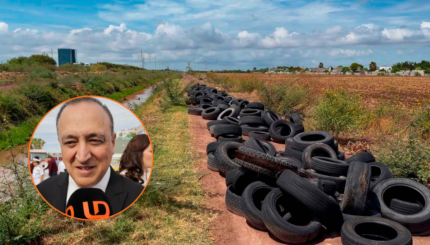 Antonio Menéndez de Llano habla sobre las llantas que fueron encontradas tiradas en Los Mochis.