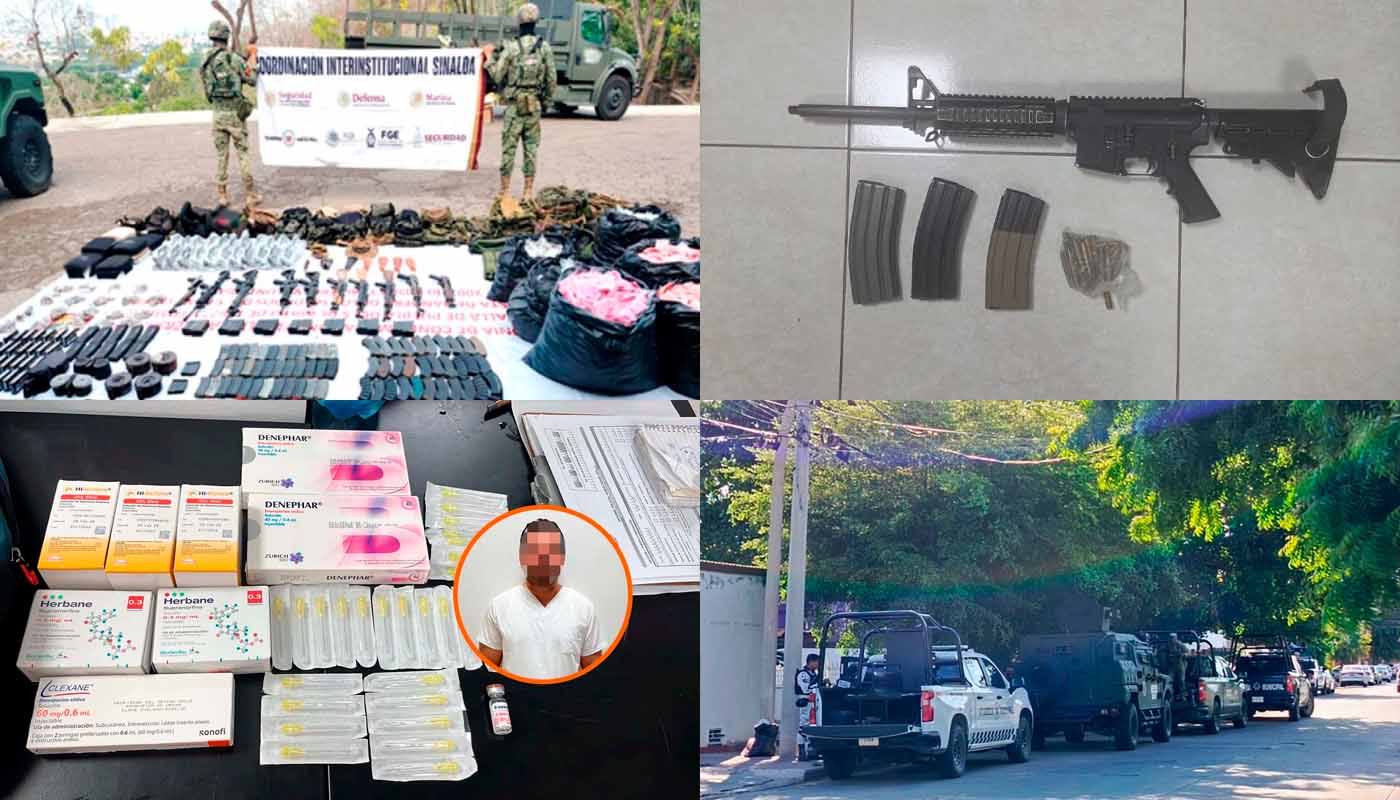 Aseguramientos 9 Julio Sinaloa