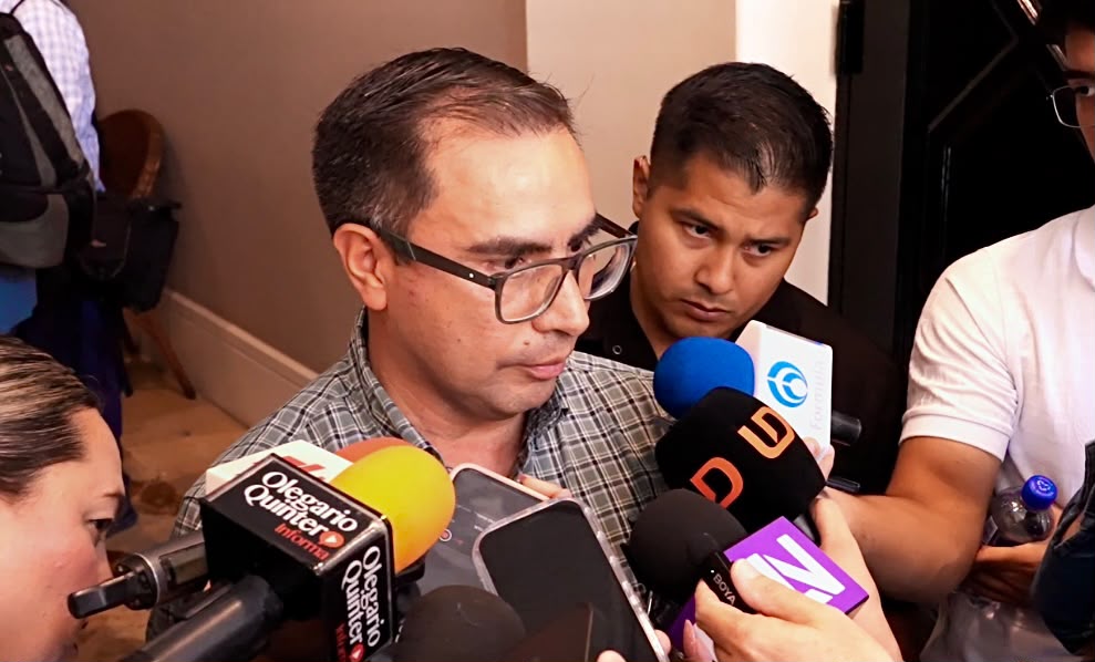Sinuhé Téllez López, secretario de Seguridad Pública del Estado (SSPE).