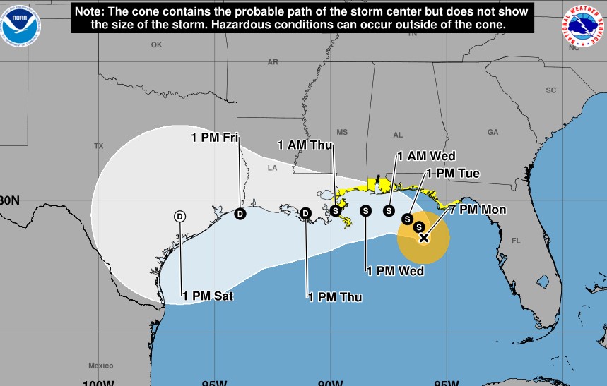 Se forma la tormenta tropical Bertha en el Golfo de México: ¿Cuál es su trayectoria?