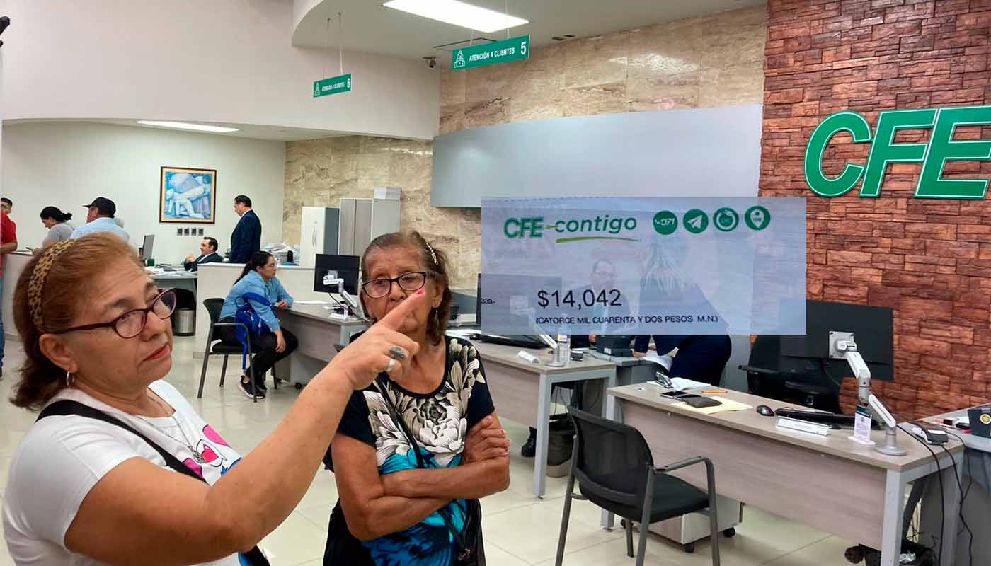 Proponen a CFE dar plazo de hasta tres meses para que usuarios con adeudos