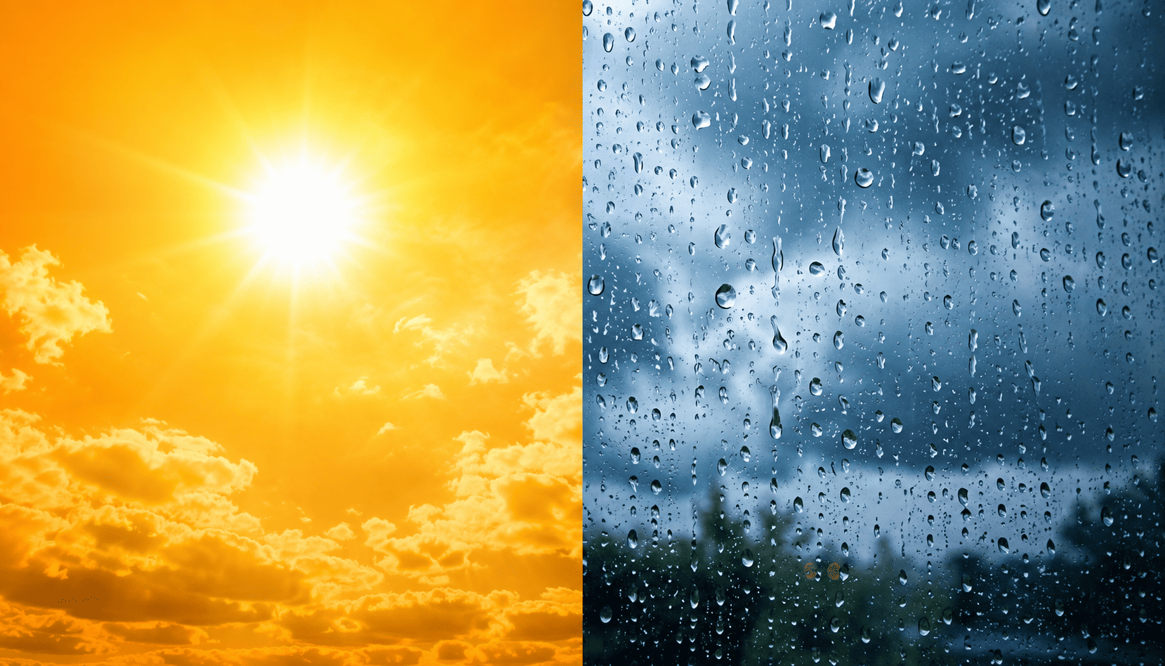 Calor y lluvias en Sinaloa
