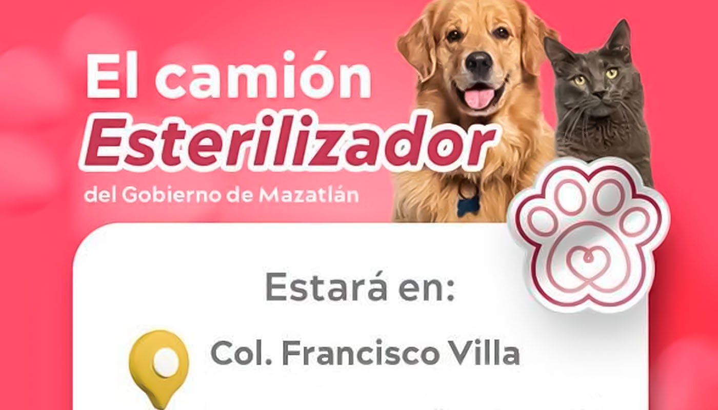 Camión esterilizador de Mazatlán estará en colonia Francisco Villa