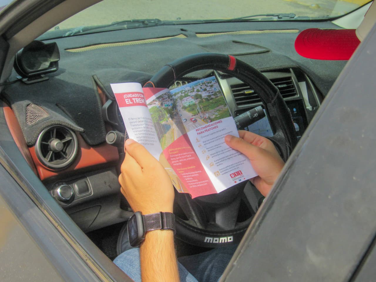 Refuerzan campaña preventiva en cruces ferroviarios de Mazatlán