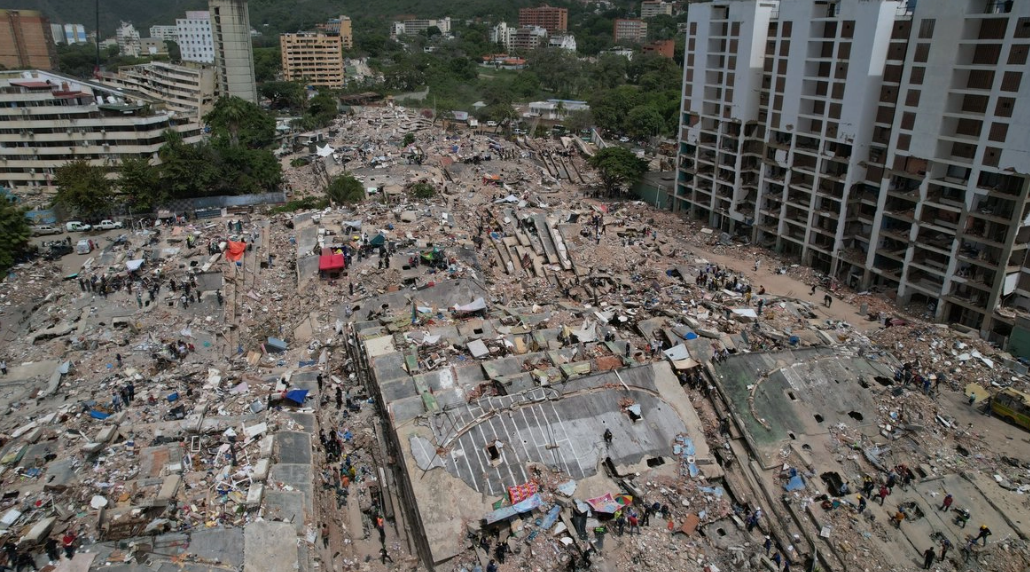 Actualizan a 4 mil 118 los fallecidos por los sismos en Venezuela