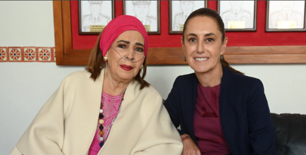 Elsa Aguirre y Claudia Sheinbaum