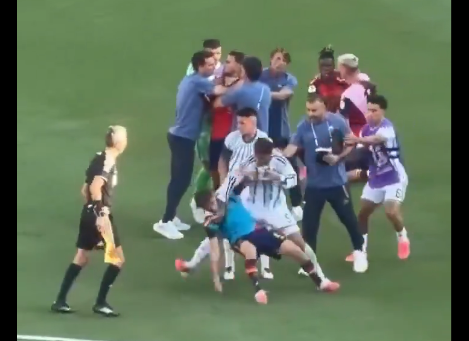 Argentinos agreden a españoles