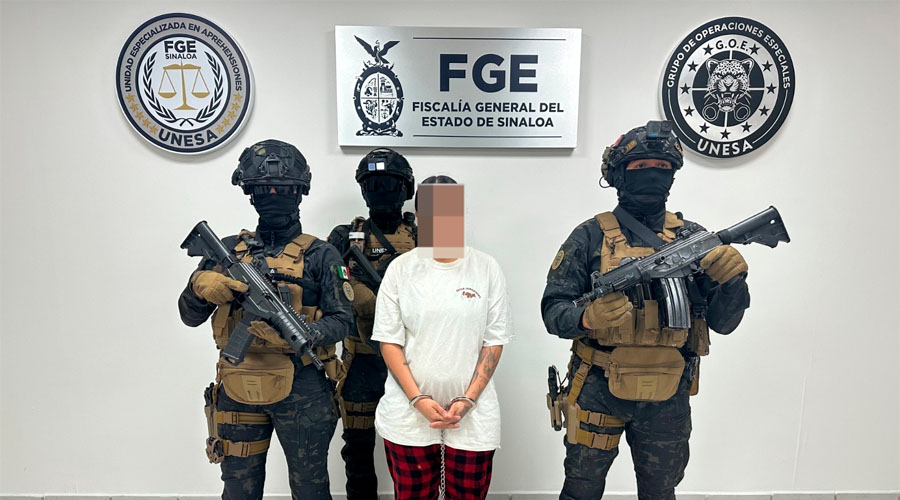 Capturan a mujer que presuntamente participó en ataque armado en Culiacán