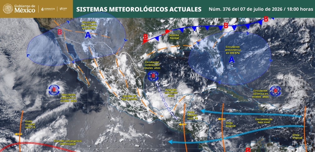Lluvias fuertes y calor intenso: así estará el clima esta noche y la madrugada del miércoles