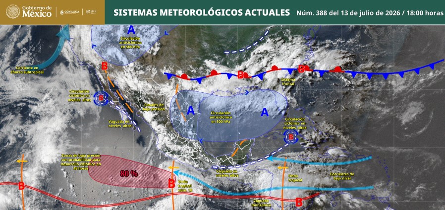 Pronóstico nocturno: estas son las condiciones del clima para este lunes 13 de julio