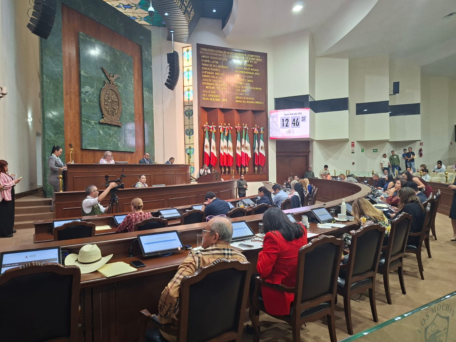 Pleno del Congreso de Sinaloa