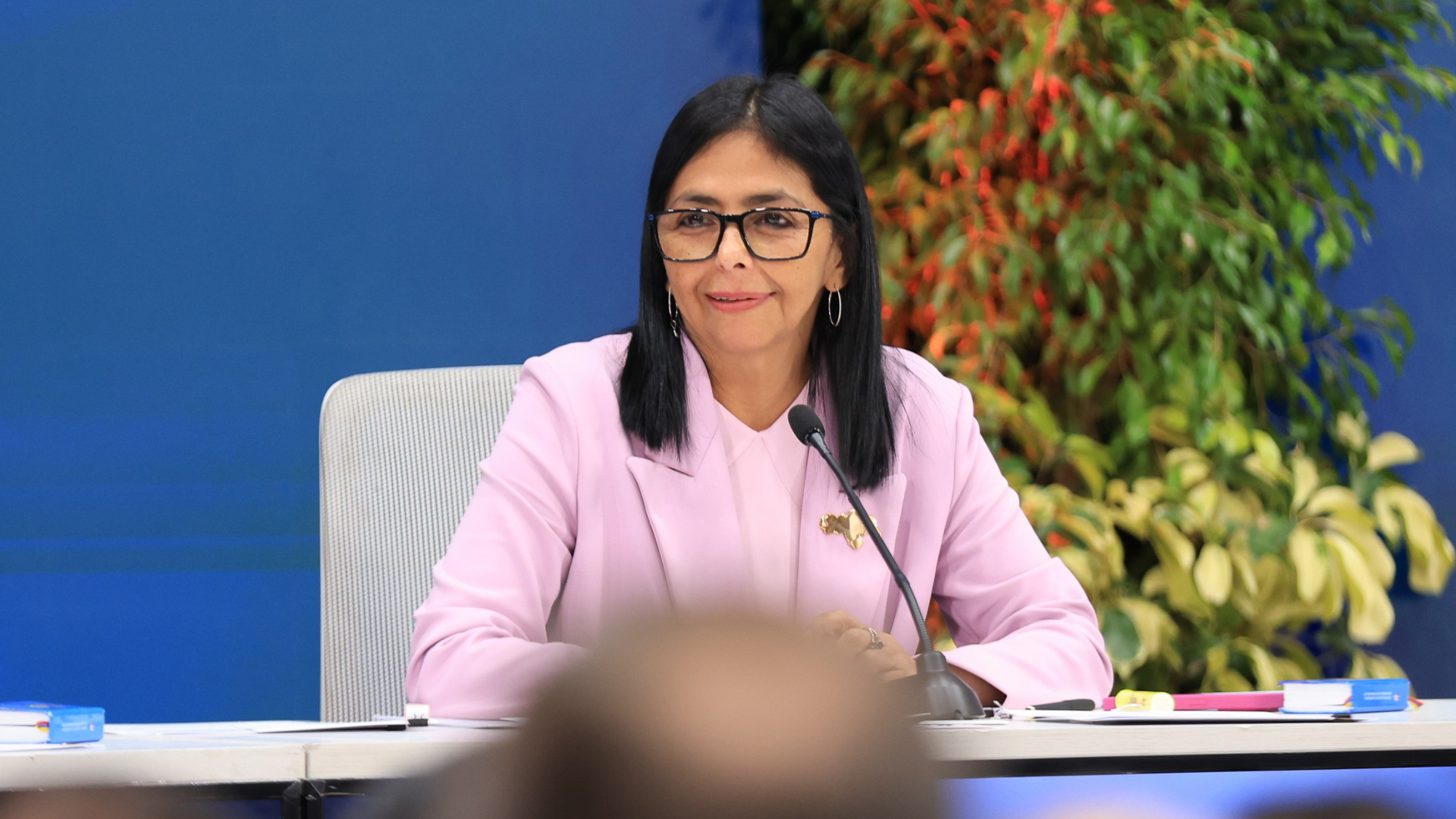 Gobierno de EU solicita inmunidad para Delcy Rodríguez en demanda civil presentada en Miami