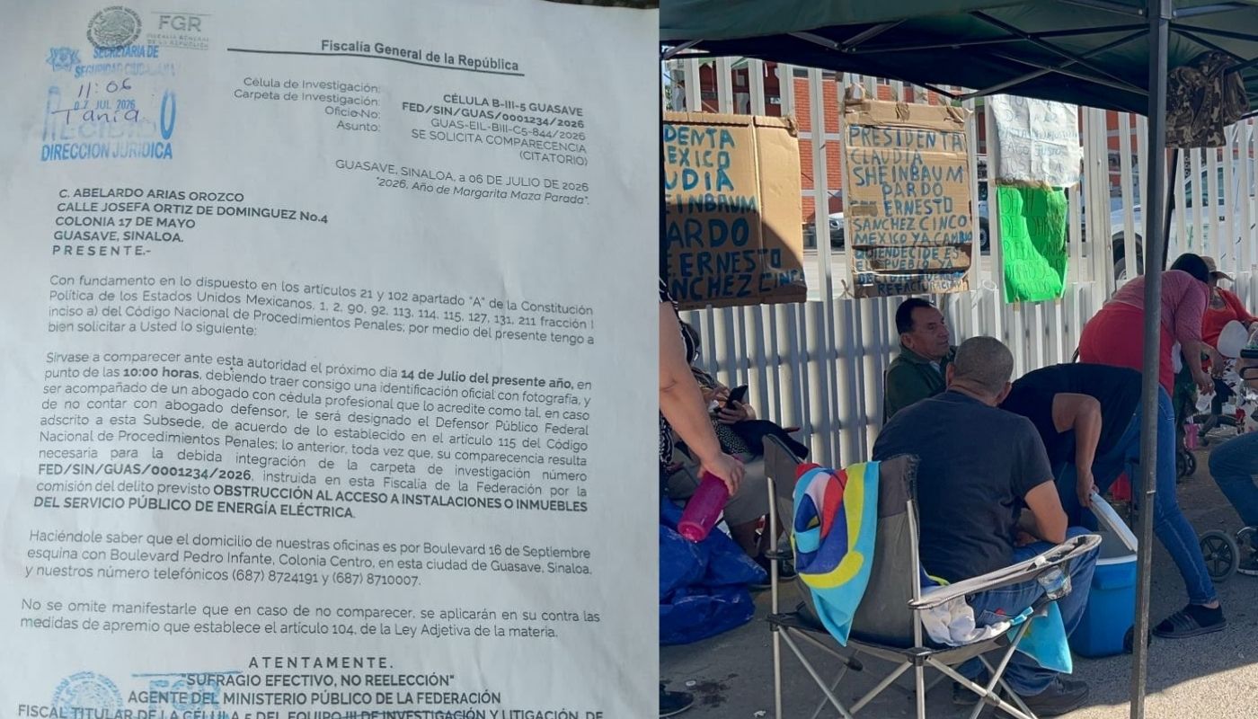 Personas sentadas y un documento