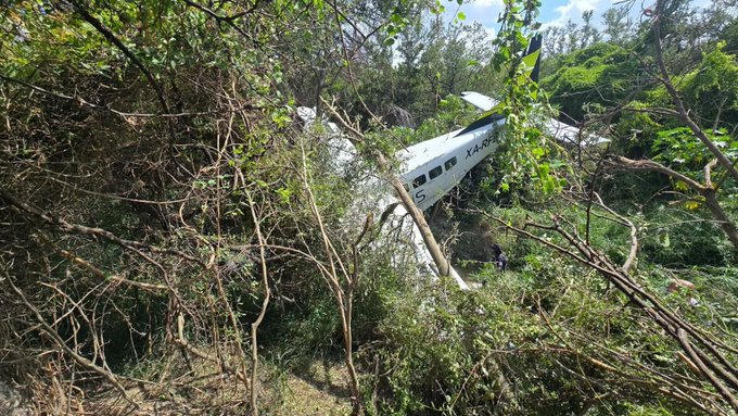 Desplome de avioneta en Pesquería, Nuevo León, deja al menos 3 personas lesionadas