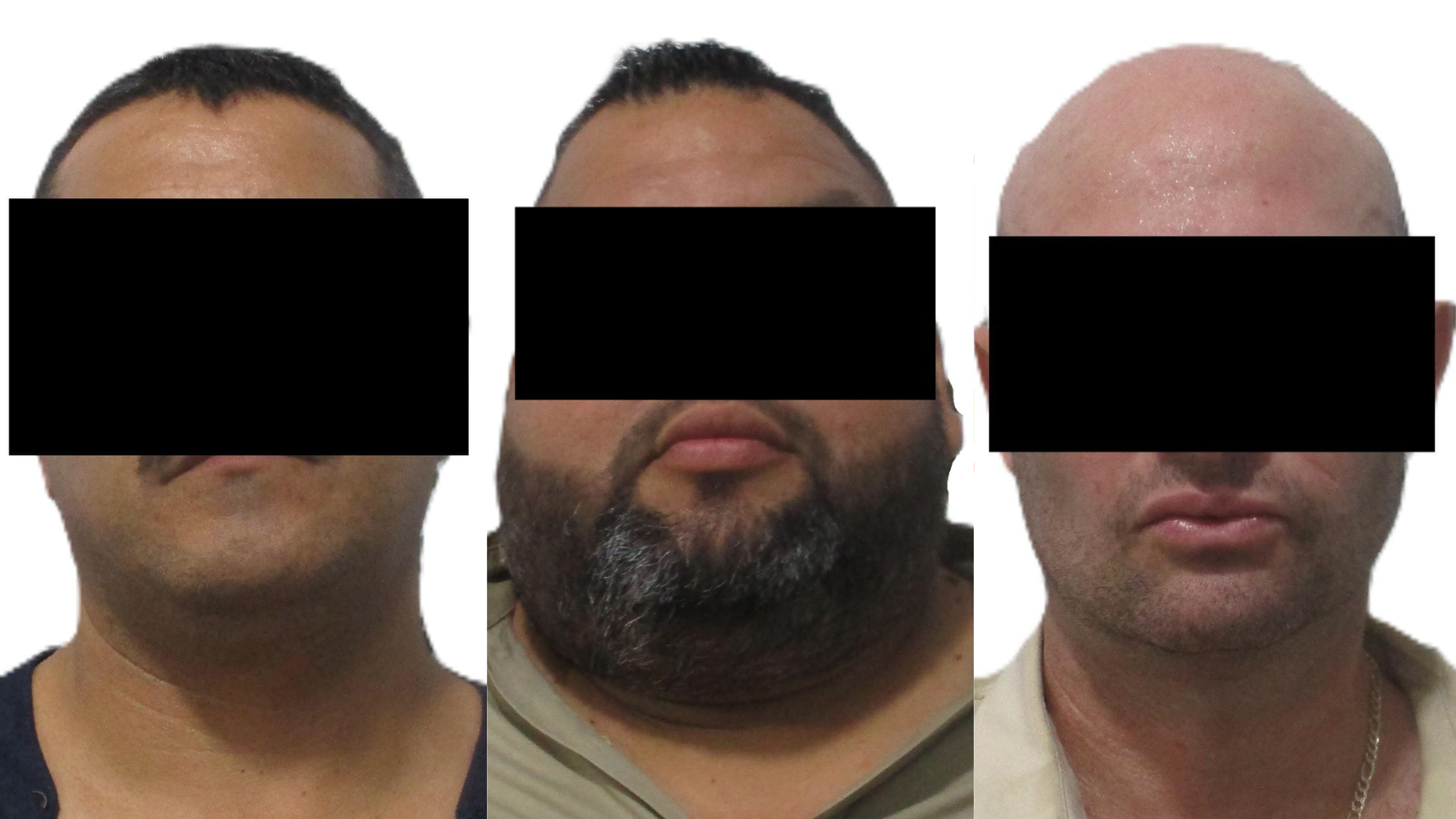 Detienen a tres sujetos por probable delito de portación ilegal de un arma de fuego
