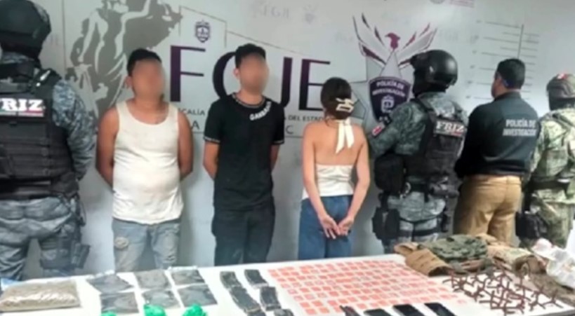 Detienen a 3 presuntos implicados en homicidio múltiple en Zacatecas