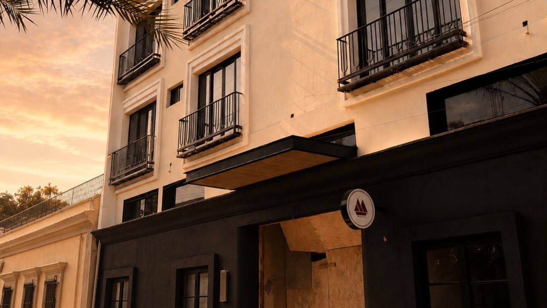 Fachada de hotel