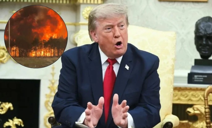 Trump amenaza a Canadá con nuevos aranceles por el humo de los incendios forestales que llega a EU