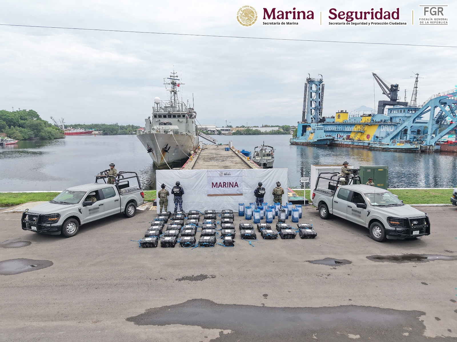 Droga asegurada en Chiapas