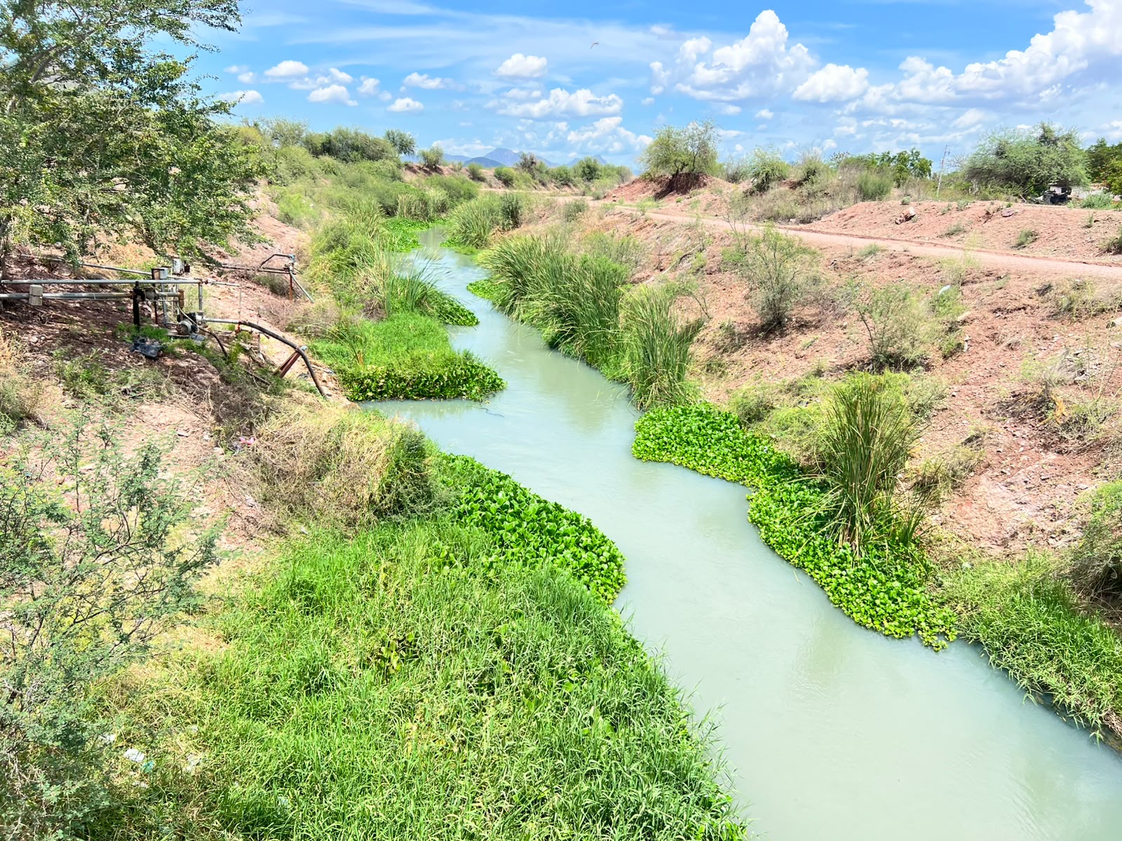 Canal en El Fuerte