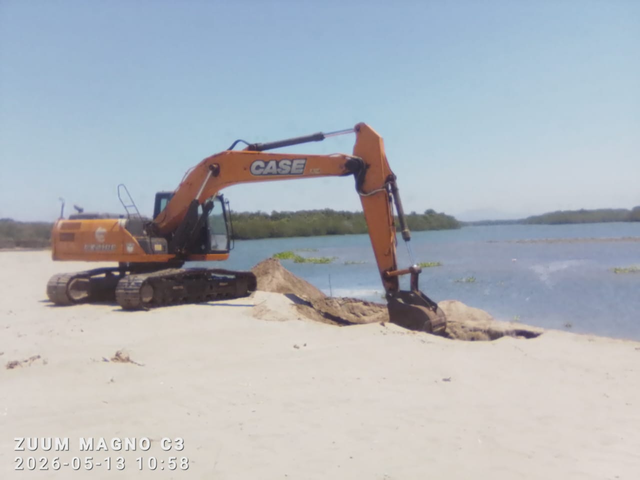 Maquinaria en El Huizache