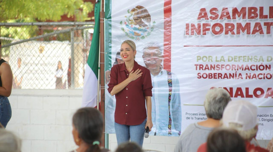 Asamblea informativa de Estrella Palacio