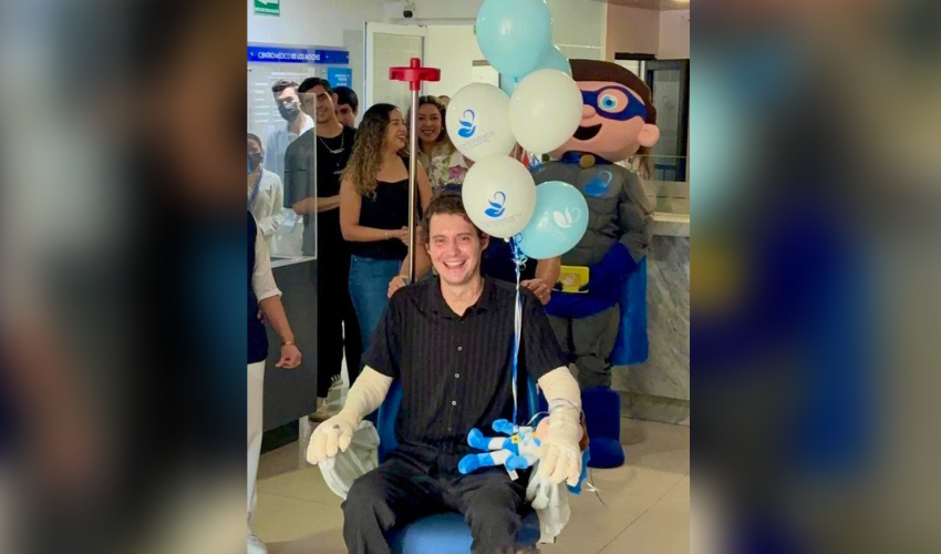 Everardo es dado de alta del Centro Médico Los Mochis