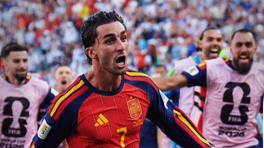 Ferran Torres anotó el gol del triunfo para España en la final del Mundial 2026