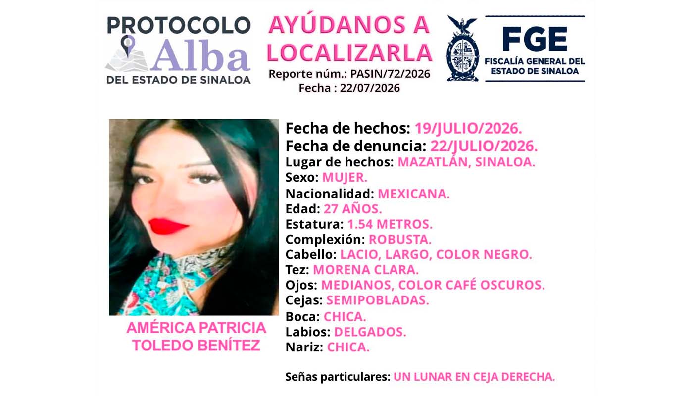 Ficha de búsqueda de America Patricia Toledo
