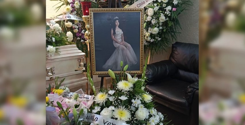 Con emotivo homenaje despiden a Dafne, adolescente que falleció en escuela militar de Tamaulipas
