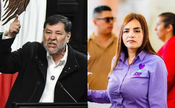 Gerardo Fernández Noroña y Grecia Quiroz