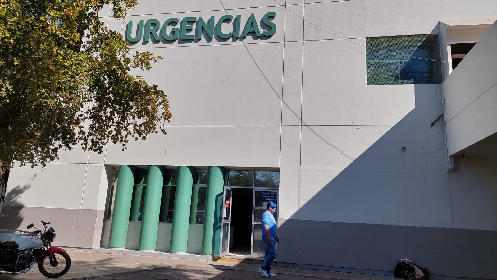 Área de urgencias del Hospital General de Los Mochis.