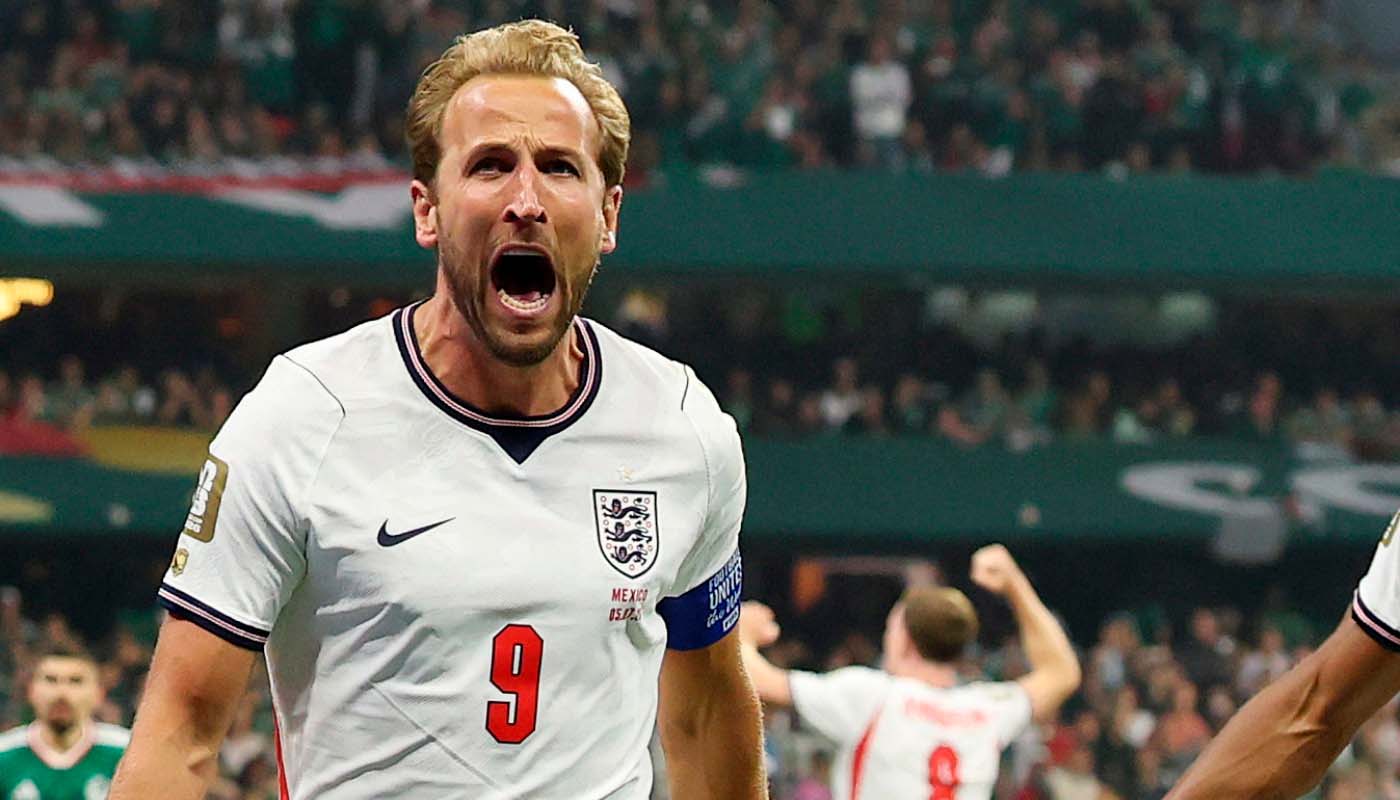 Harry Kane, jugador de la selección de Inglaterra