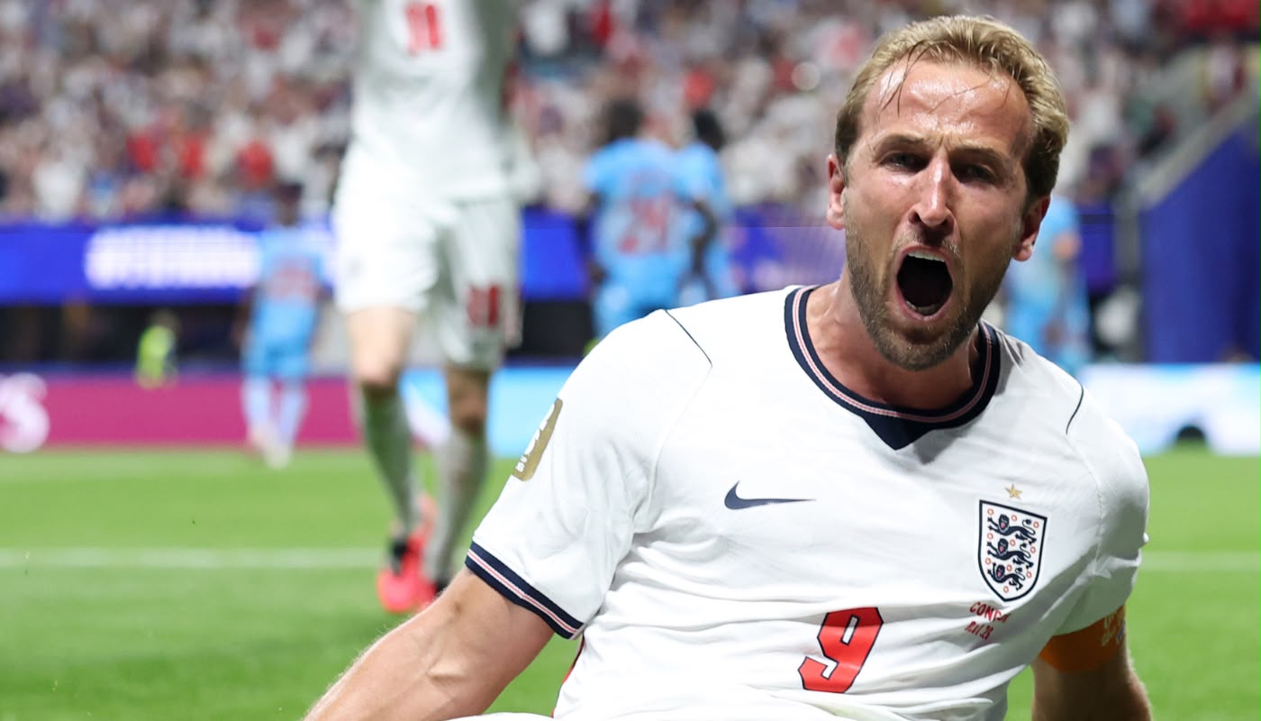 Harry Kane, jugador de la selección de Inglaterra.
