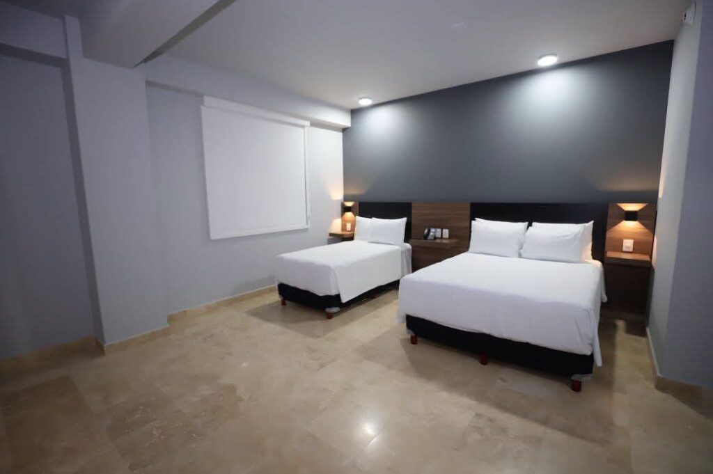 Habitación con dos camas