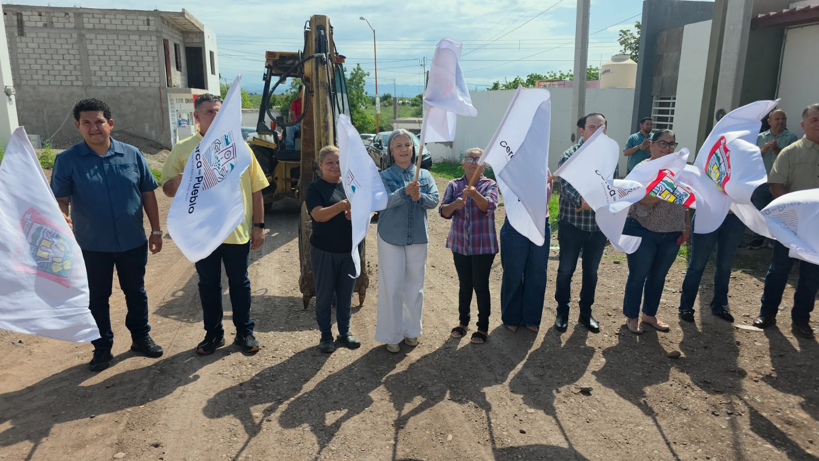 Inauguración obras Guamúchil