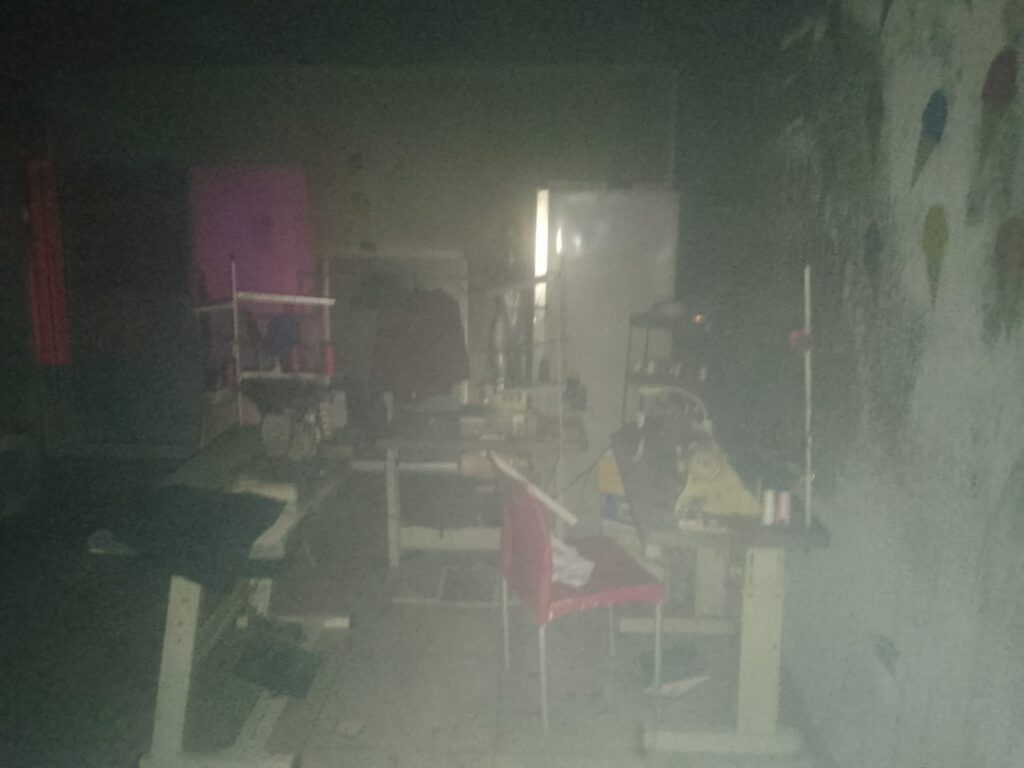 Incendio en purificadora de agua en Ahome