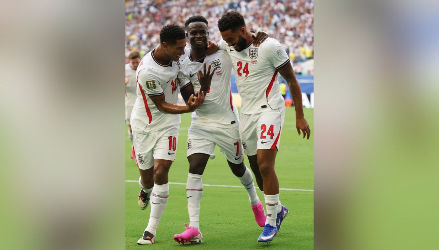 jugadores de la selección de Inglaterra