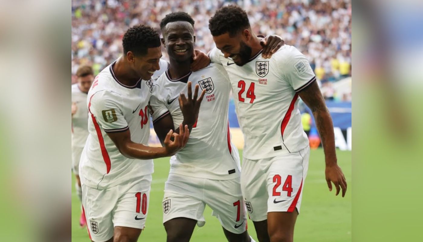 jugadores de la selección de Inglaterra