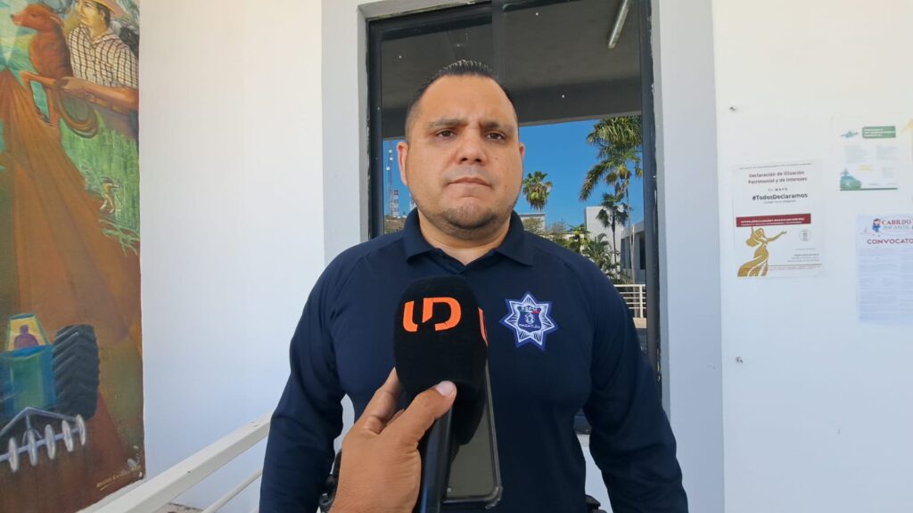 Jaime Othoniel Barrón Valdez, secretario de Seguridad Pública Municipal